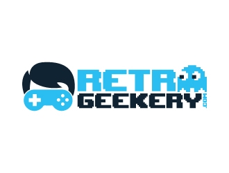 Retrogeekery.com logo design by jaize