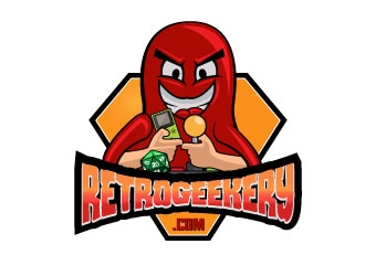 Retrogeekery.com logo design by Suvendu