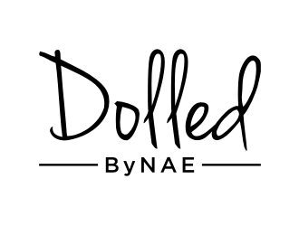 DolledByNae logo design by nurul_rizkon