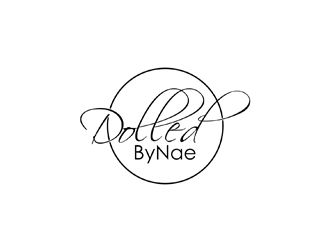 DolledByNae logo design by johana