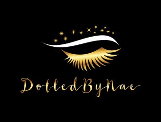DolledByNae logo design by cimot