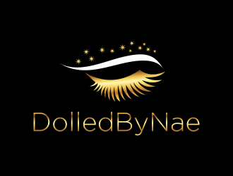 DolledByNae logo design by cimot