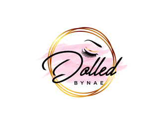 DolledByNae logo design by ndaru
