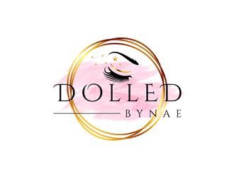 DolledByNae logo design by ndaru