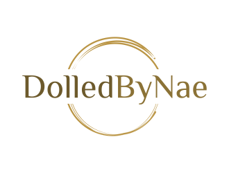 DolledByNae logo design by RIANW