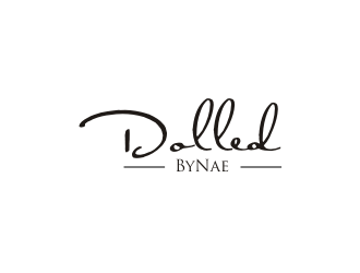 DolledByNae logo design by Barkah