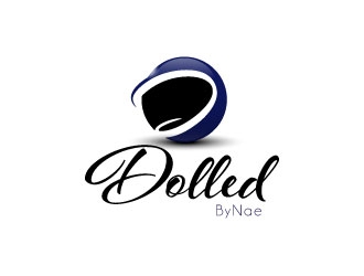 DolledByNae logo design by karjen