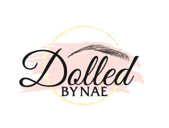 DolledByNae logo design by ElonStark