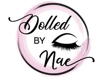 DolledByNae logo design by MonkDesign