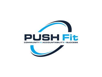 PUSH Fit logo design by ndaru