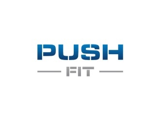 PUSH Fit logo design by sabyan