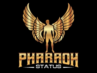 Pharaoh Status logo design by uttam