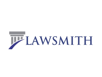 LAWSMITH logo design by ElonStark