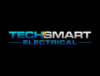 Techsmart Electrical logo design by hidro