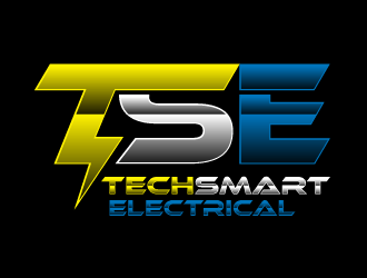 Techsmart Electrical logo design by justin_ezra