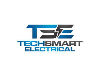 Techsmart Electrical logo design by sitizen