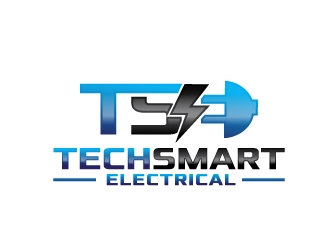 Techsmart Electrical logo design by NikoLai