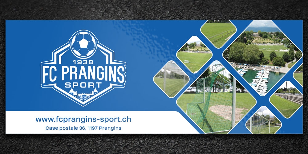 FC Prangins Sport logo design by Boomstudioz