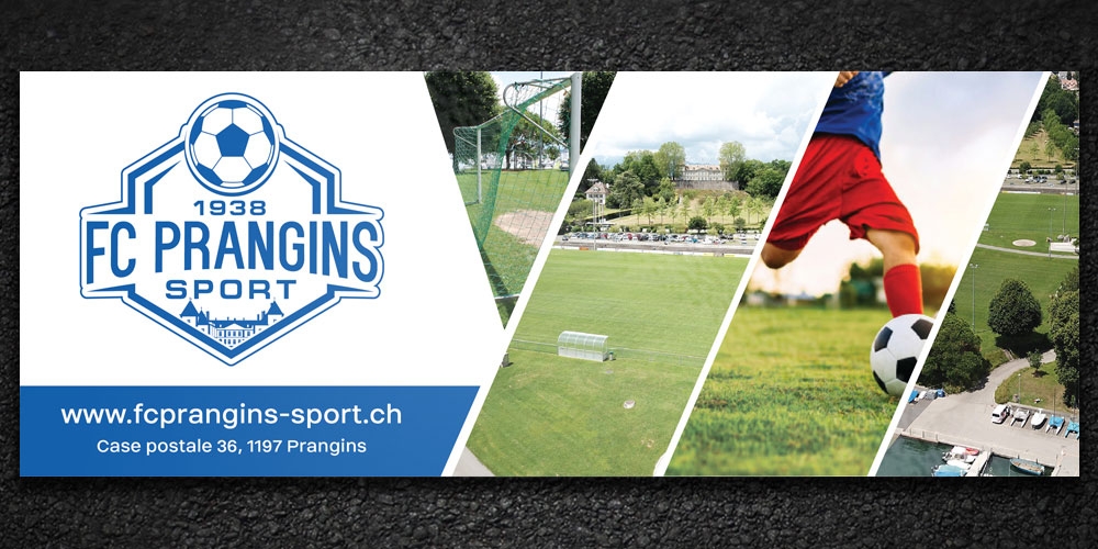 FC Prangins Sport logo design by Boomstudioz