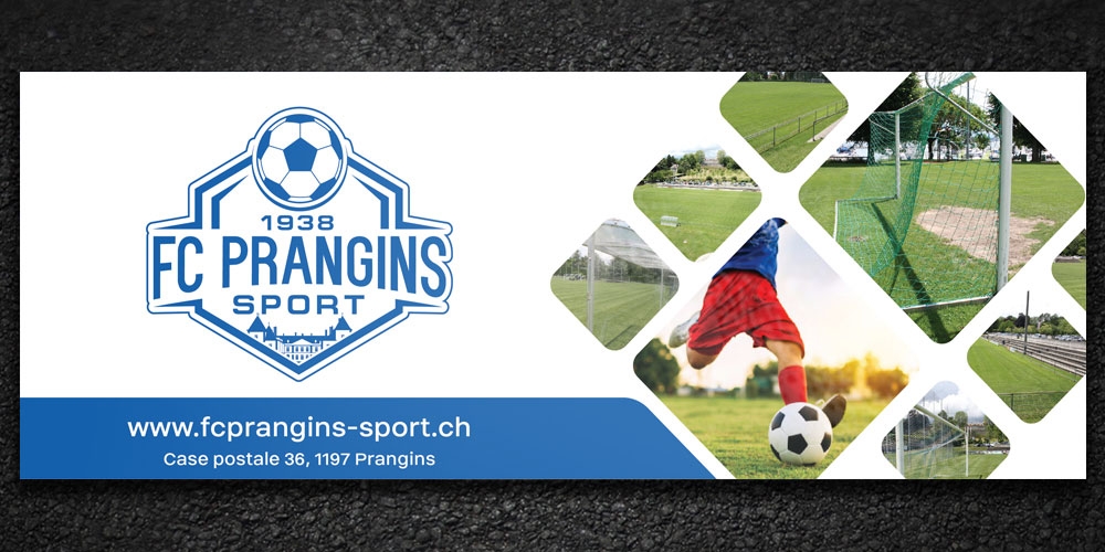FC Prangins Sport logo design by Boomstudioz