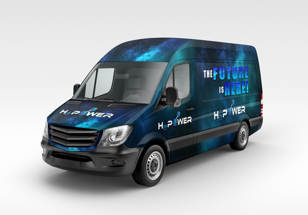 H2 POWER logo design by DreamLogoDesign