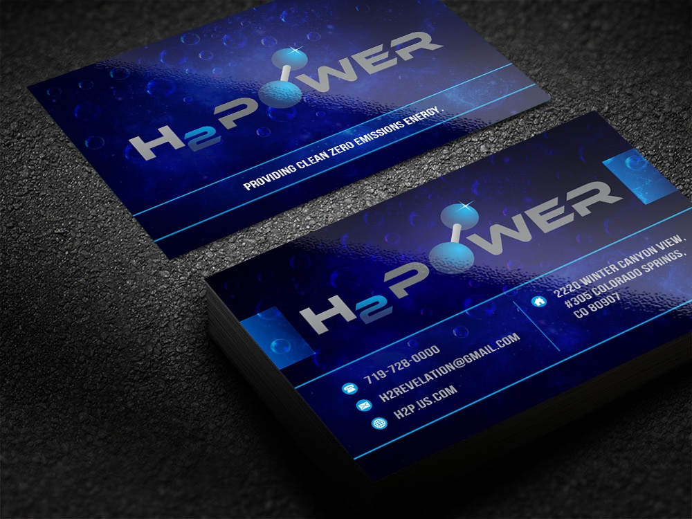 H2 POWER logo design by mattlyn