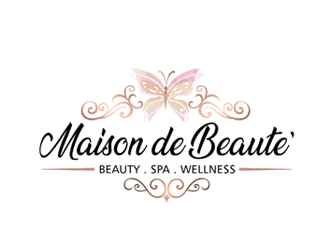 Maison de Beaute’ (Beauty . Skin . Wellness)  logo design by ingepro