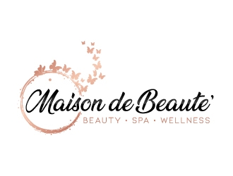 Maison de Beaute’ (Beauty . Skin . Wellness)  logo design by jaize