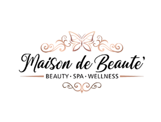 Maison de Beaute’ (Beauty . Skin . Wellness)  logo design by ingepro