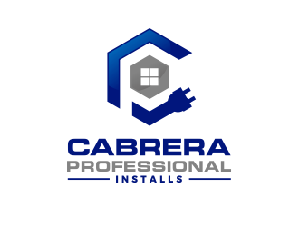 Cabrera Professional Installs  logo design by kimora