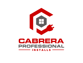 Cabrera Professional Installs  logo design by kimora