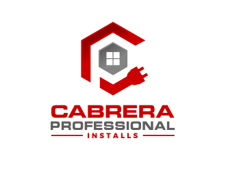 Cabrera Professional Installs  logo design by kimora