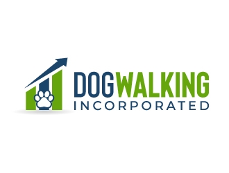 Dog Walking Inc logo design by akilis13