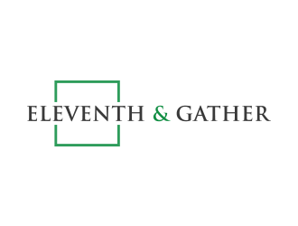Eleventh & Gather logo design by lexipej