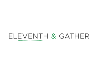 Eleventh & Gather logo design by lexipej