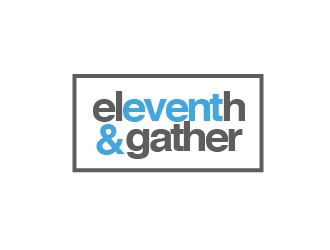 Eleventh & Gather logo design by Rachel