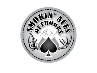 Smokin’ Aces Outdoors logo design by dshineart