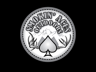 Smokin’ Aces Outdoors logo design by dshineart