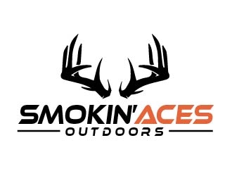 Smokin’ Aces Outdoors logo design by shravya