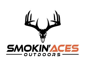 Smokin’ Aces Outdoors logo design by shravya