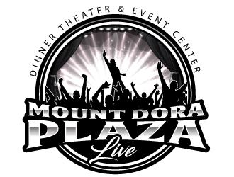Mount Dora Plaza Live  logo design by Xeon