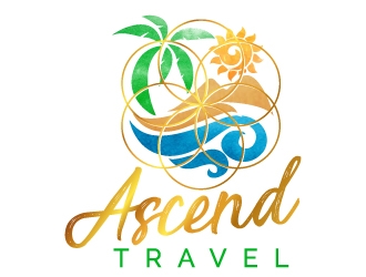 Ascend Travel logo design by jaize
