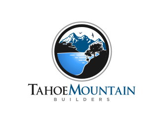 Tahoe Mountain Builders llc logo design by mungki