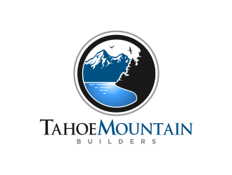 Tahoe Mountain Builders llc logo design by mungki