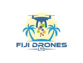 Fiji Drones LTD logo design by Dhieko
