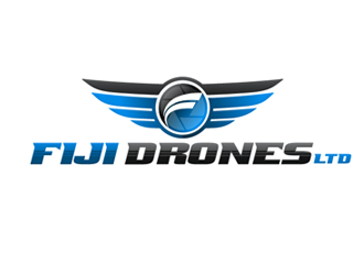Fiji Drones LTD logo design by megalogos