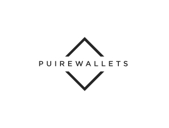 PuireWallets logo design by fillintheblack