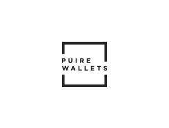 PuireWallets logo design by fillintheblack