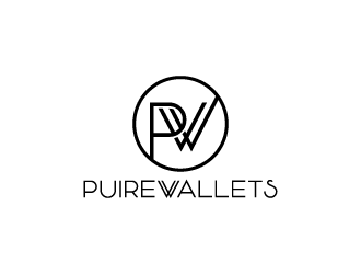 PuireWallets logo design by lestatic22