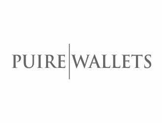 PuireWallets logo design by afra_art